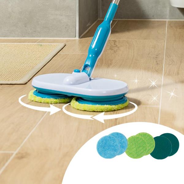  Hurricane Floating Mop electro-dweil met schoonmaakpads