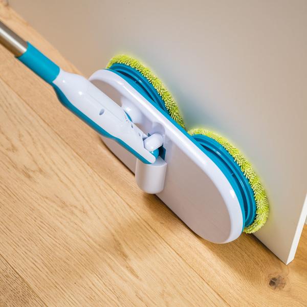  Hurricane Floating Mop electro-dweil met schoonmaakpads