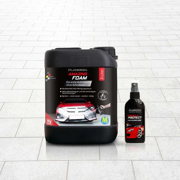 Platinum Amazing Foam 3l verpakking & Platinum Fantastic Protect