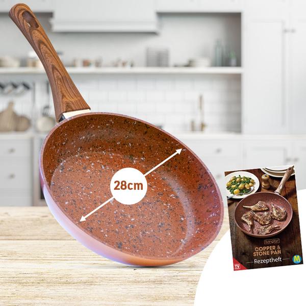 Livington Copper & Stone Pan