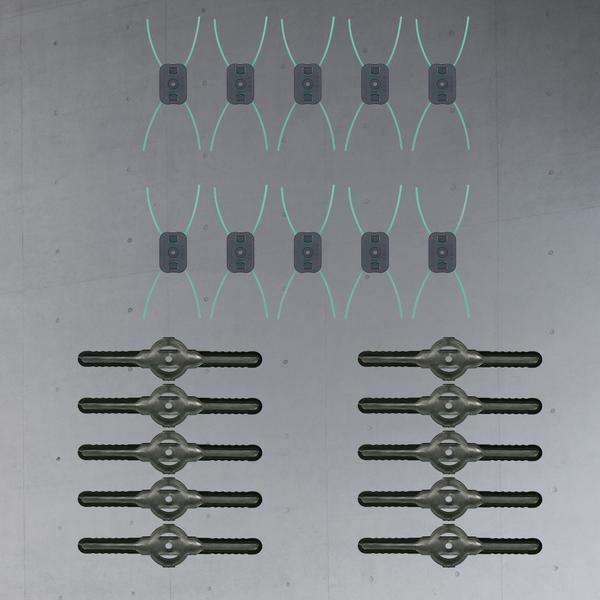 Hammersmith MultiWizard Vervangende Polyamide Messen & Nylon Snijders 20-delig